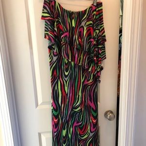 Strapless ankle length dress from Monkees